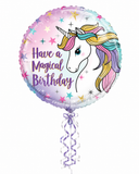 Unicorn Happy Birthday 18inch Balloon