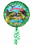 Dinosaur Happy Birthday 18inch Balloon