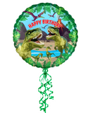 Dinosaur Happy Birthday 18inch Balloon
