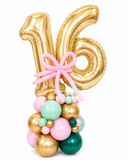 Double Number Mint & Baby Pink Stack (All Ages)