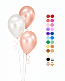 Bouquet of Inflated Latex Balloons (Pick your colours)