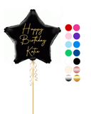 Personalised 18 Inch Star Foil Balloon
