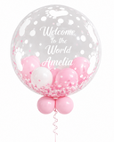 Baby Feet Bubble Balloon (Boy/Girl)
