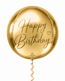 Orbz Balloons Plain Colours (Personalise)