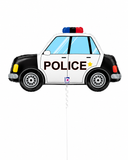 Police Car Supershape Balloon