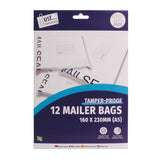 12 Mailer Bags 160mm x 230mm