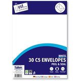 30 C5 White Envelopes 229mm x 162mm