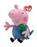 ‘George’ Peppa Pig TY Beanie Babies Soft Toy