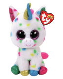 TY Beanie Babies 'Harmonie' Unicorn Soft Toy