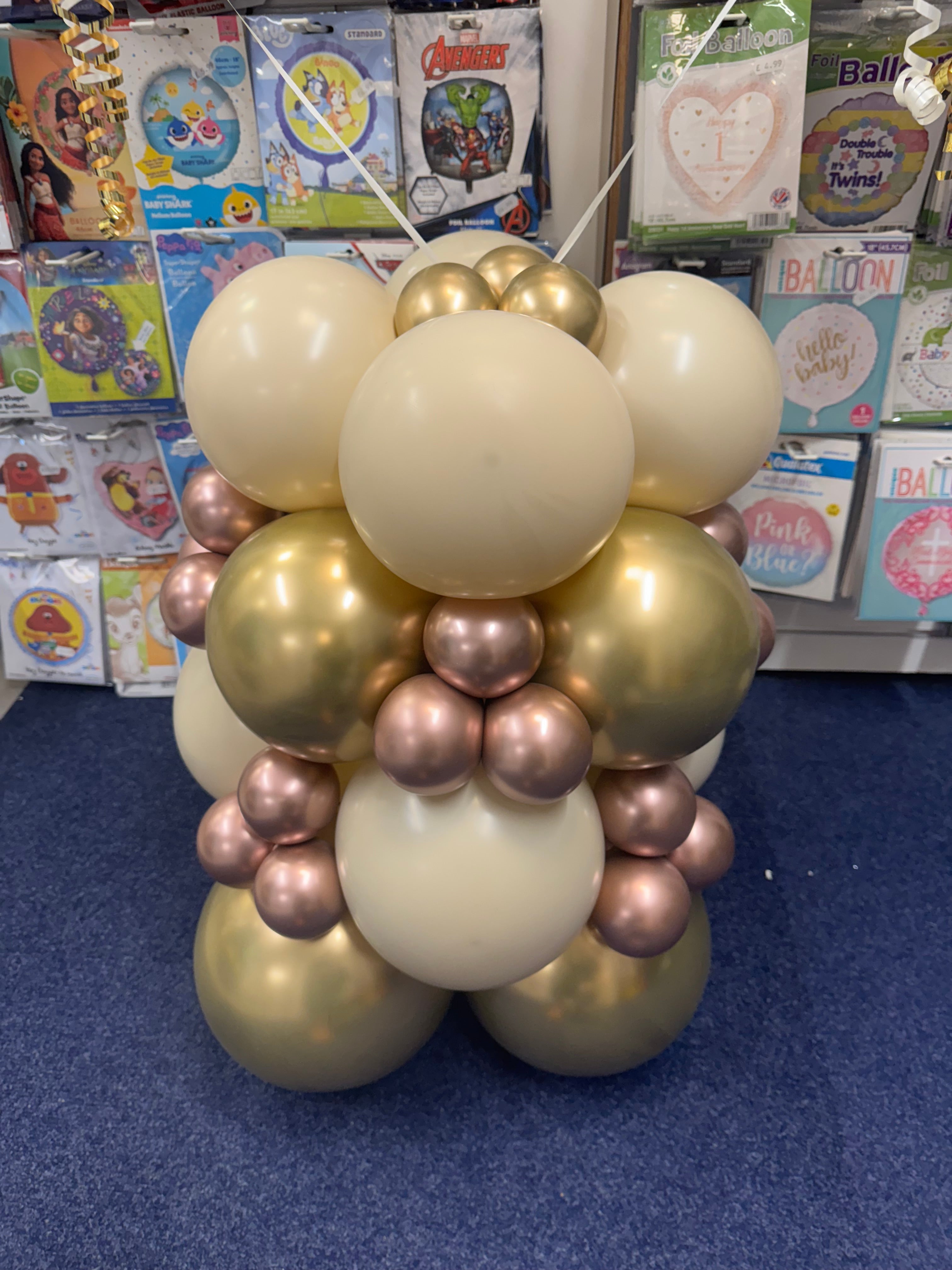 Golden Wedding Display