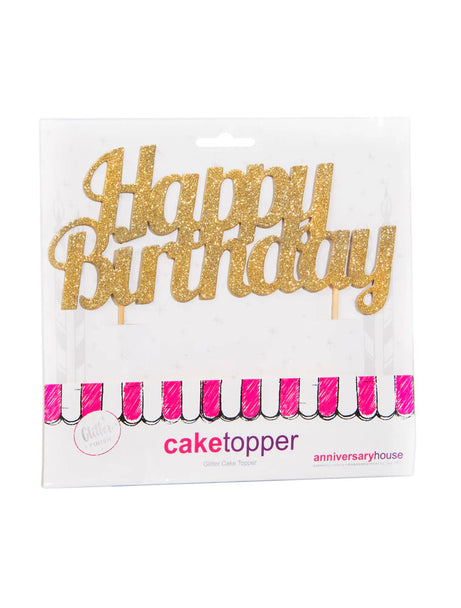 Cake Topper - Gold