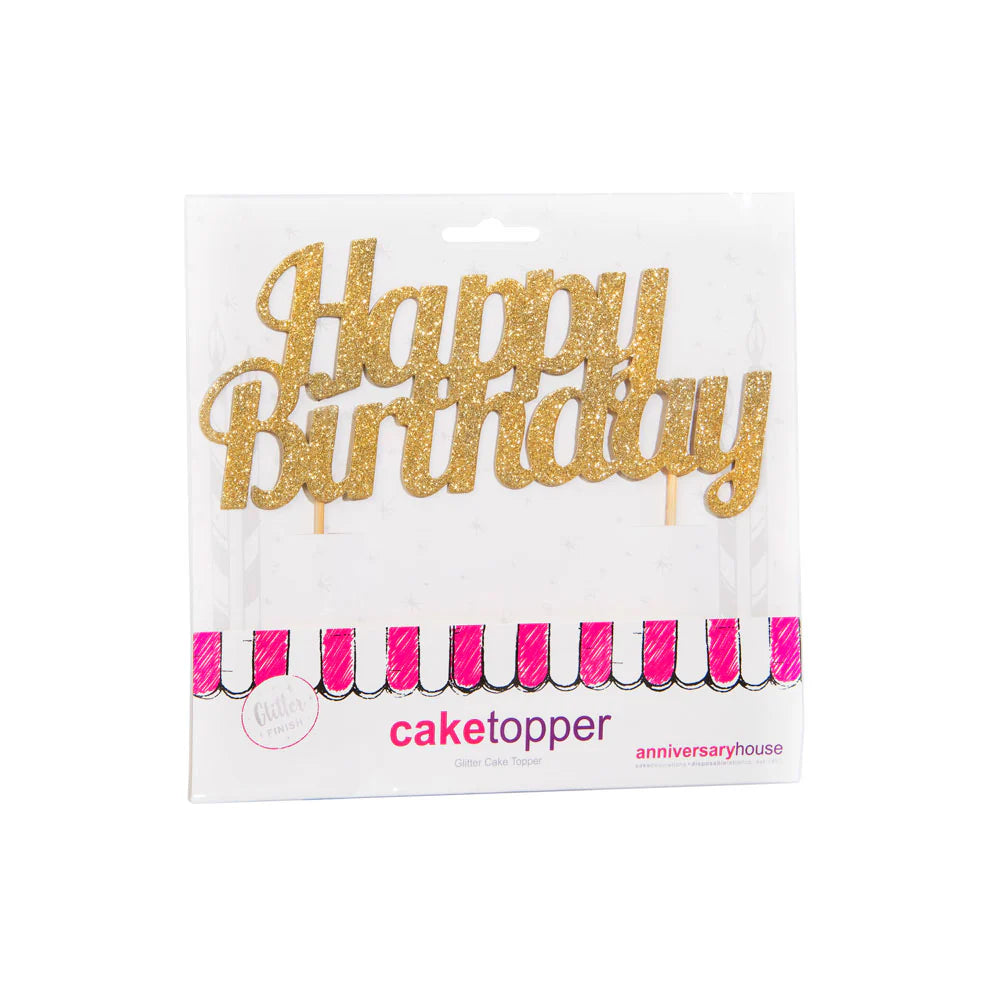 Cake Topper - Gold