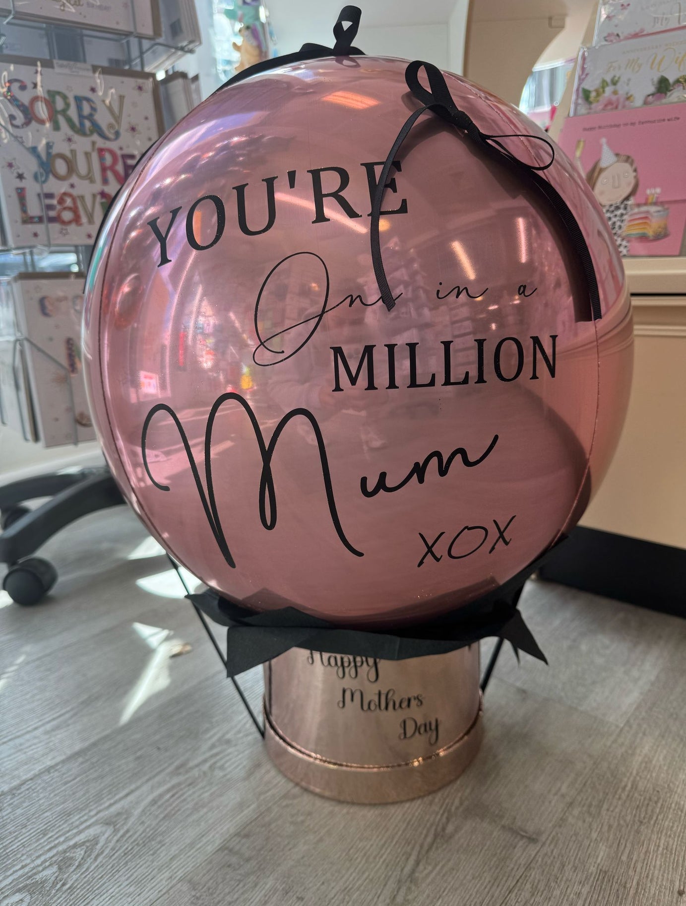 You're One In A Million Orb Mother's Day Balloon