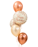 Rose Gold Blush Foils & Latex Displays