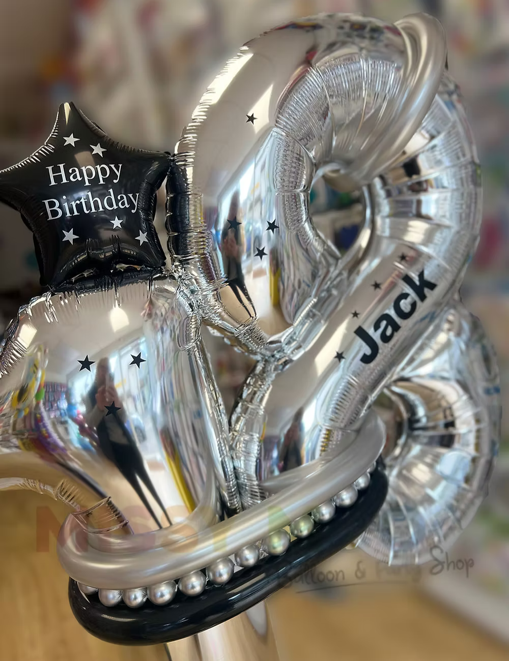 Double Number Stand Up - Classic Design