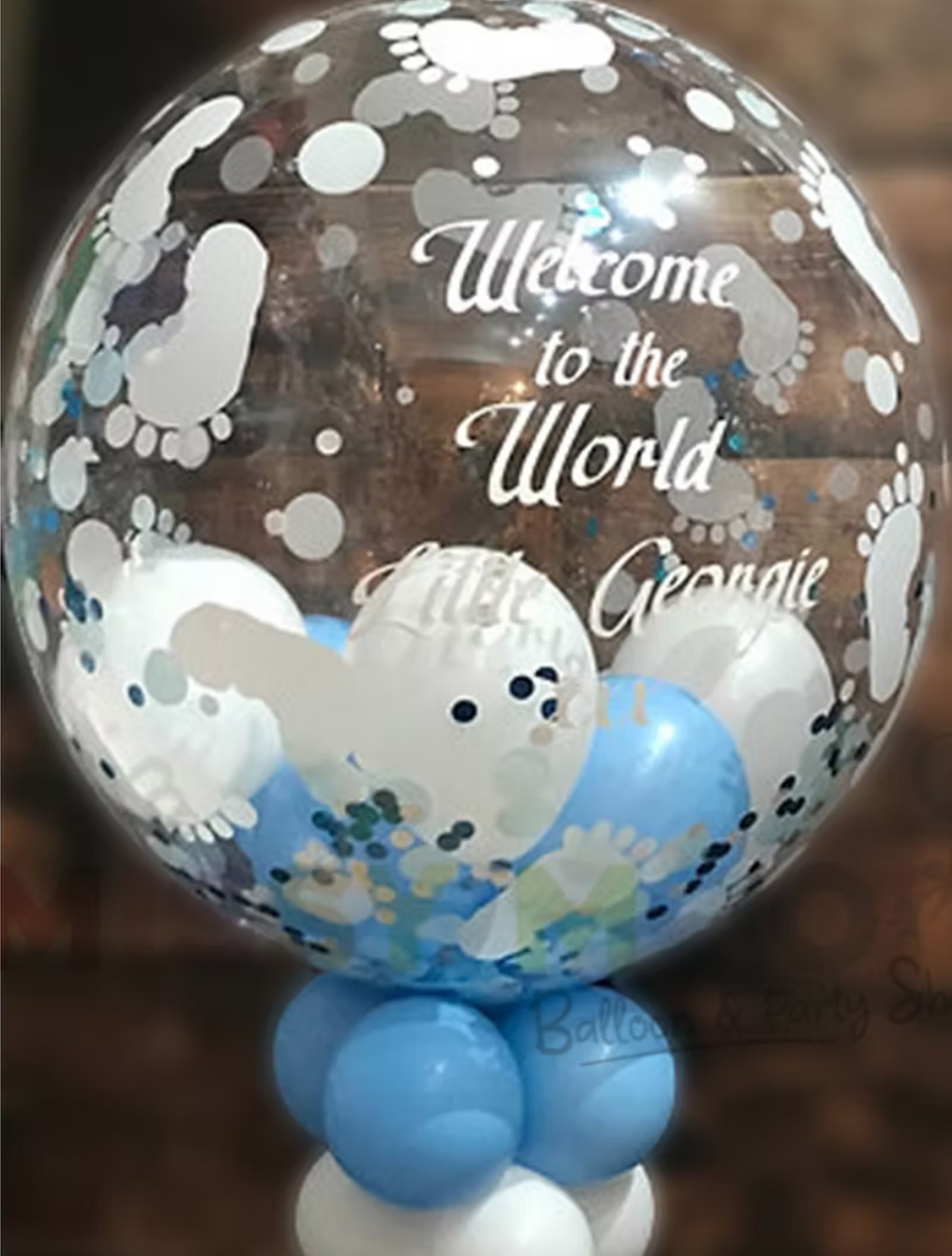 Confetti Bubble Balloon's - Choice of Colours