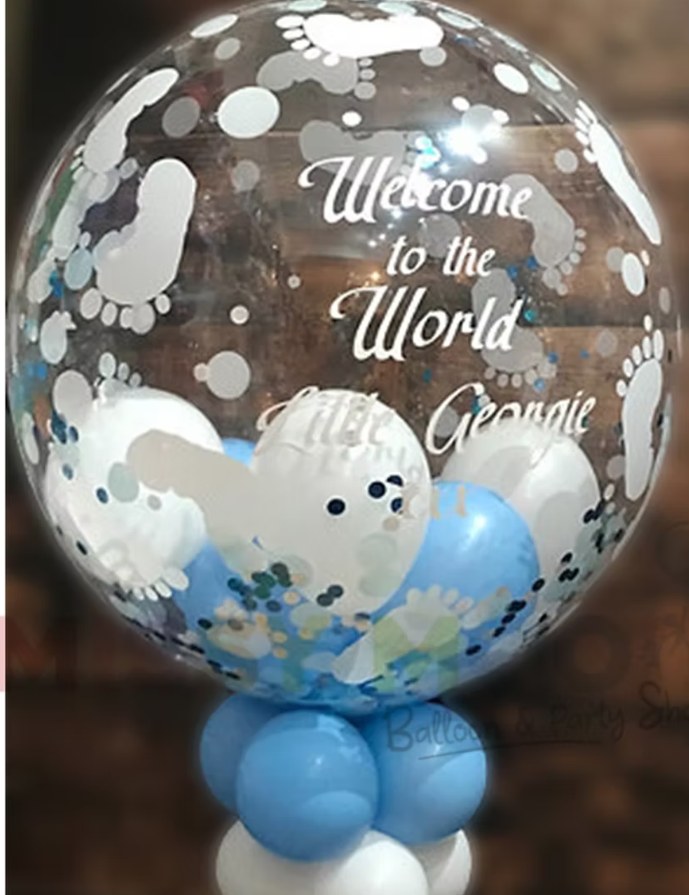 Confetti Bubble Balloon's - Choice of Colours