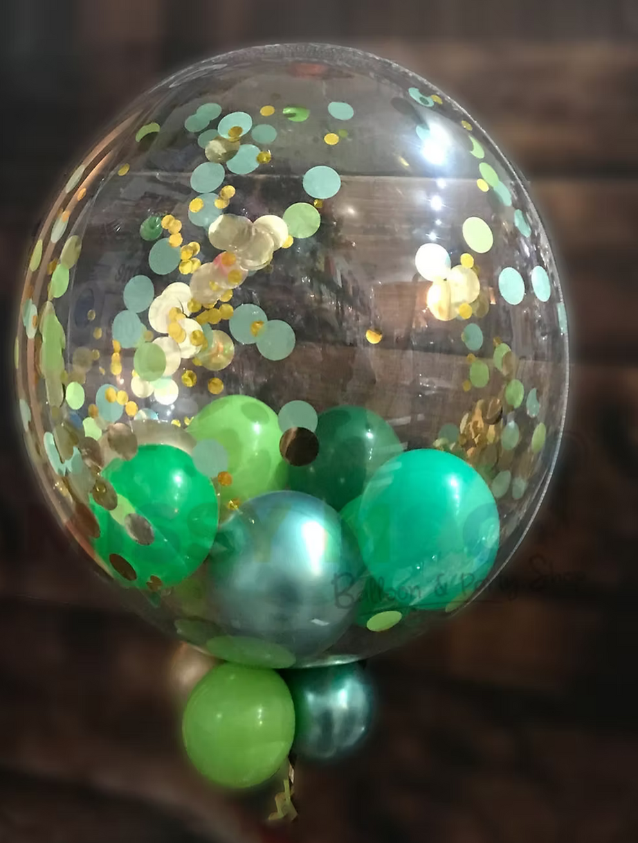 Confetti Bubble Balloon's - Choice of Colours