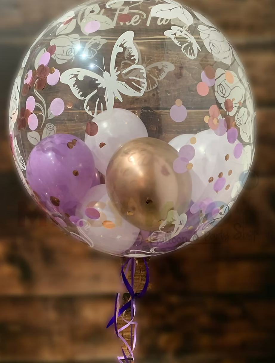 Confetti Bubble Balloon's - Choice of Colours