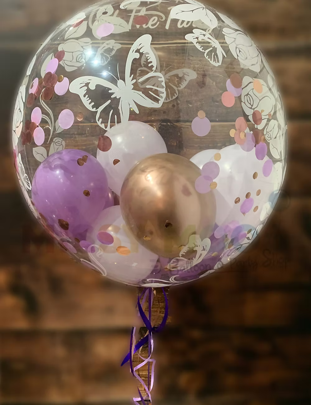 Confetti Bubble Balloon's - Choice of Colours