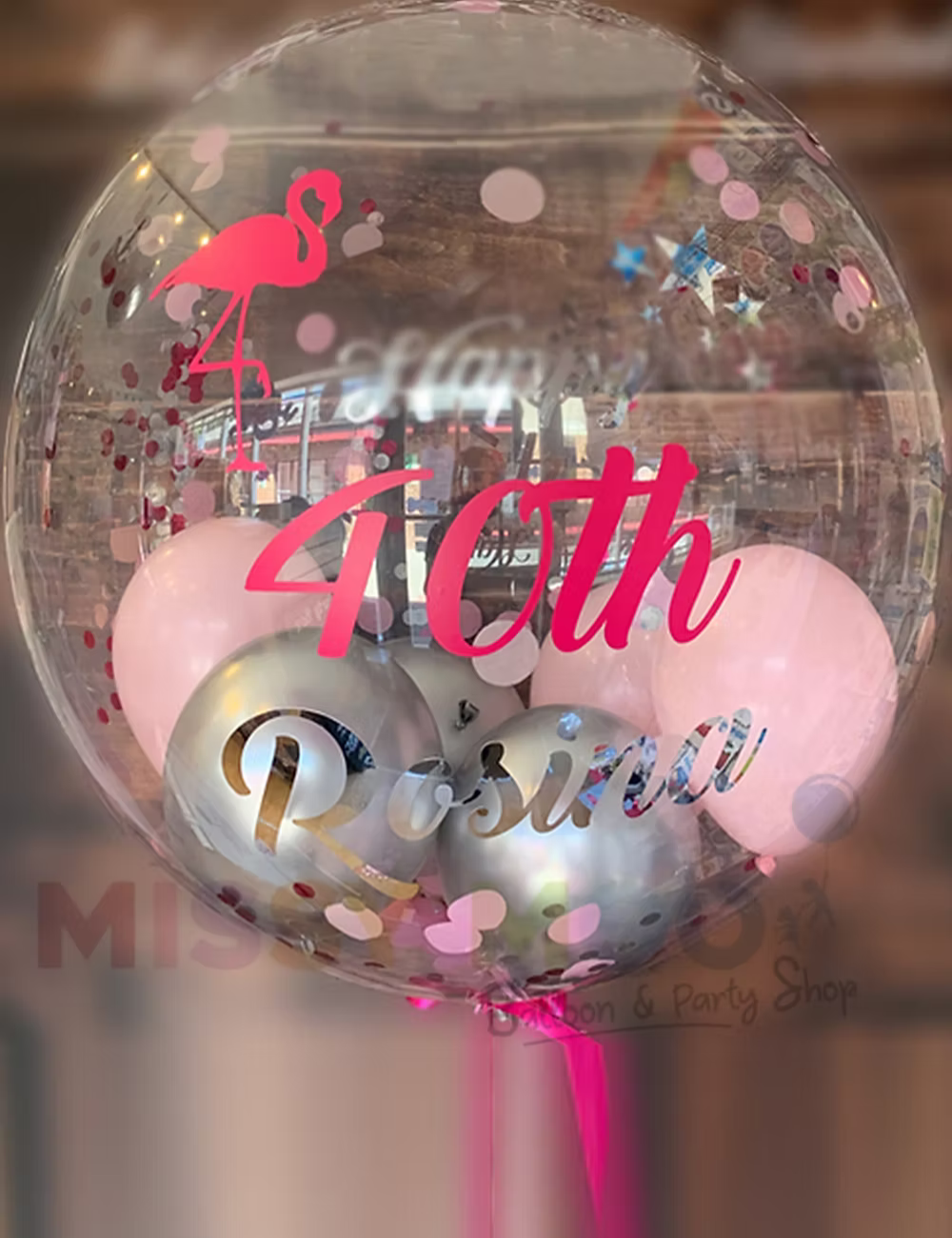 Confetti Bubble Balloon's - Choice of Colours