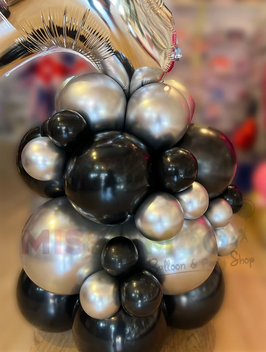 Double Number Stand Up - Classic Design