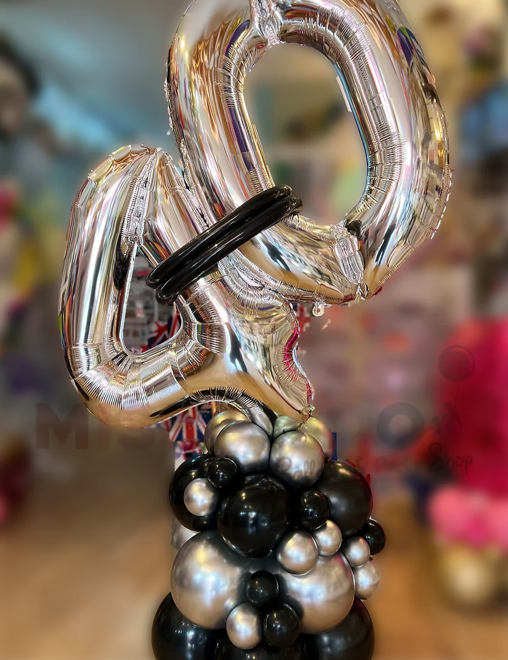 Double Number Stand Up - Classic Design