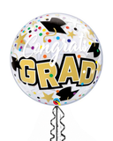 "Congrats Grad" Bubble Balloon