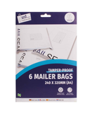 6 Mailer Bags 240mm x 320mm