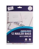 12 Mailer Bags 160mm x 230mm