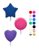 Star/Heart/Circle 18 Inch Foil Balloon