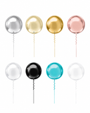 Orbz Balloons Plain Colours (Personalise)