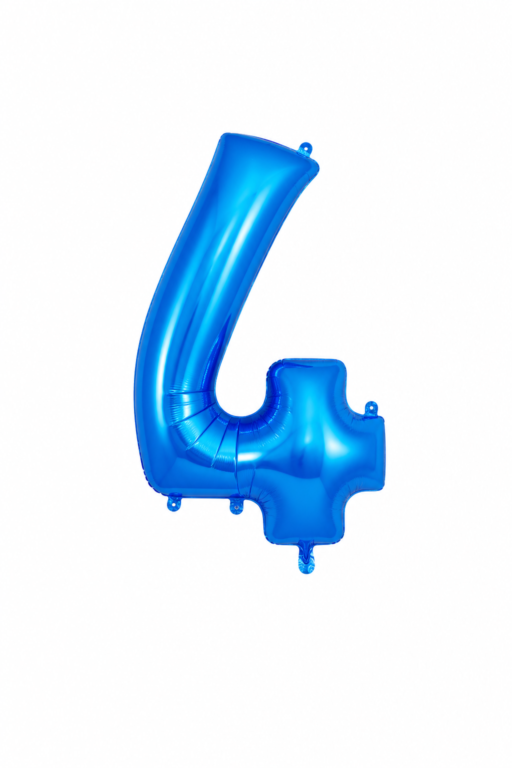 Helium Big Number Balloons in Blue 0-9