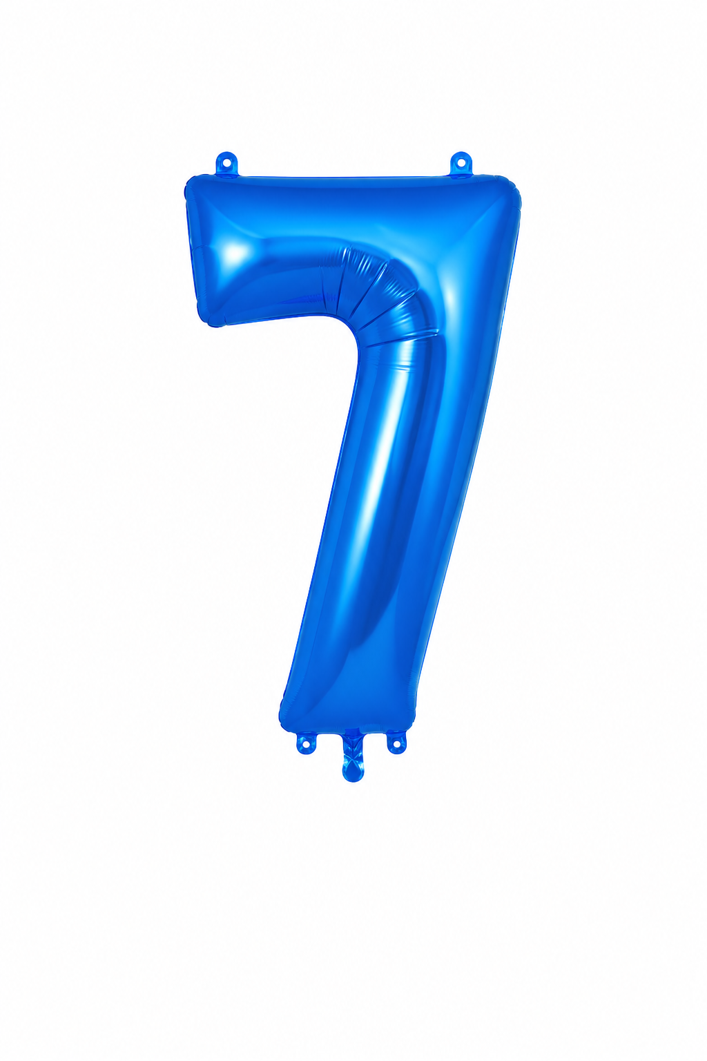 Helium Big Number Balloons in Blue 0-9