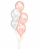 Bouquet of Inflated Latex Balloons (Pick your colours)