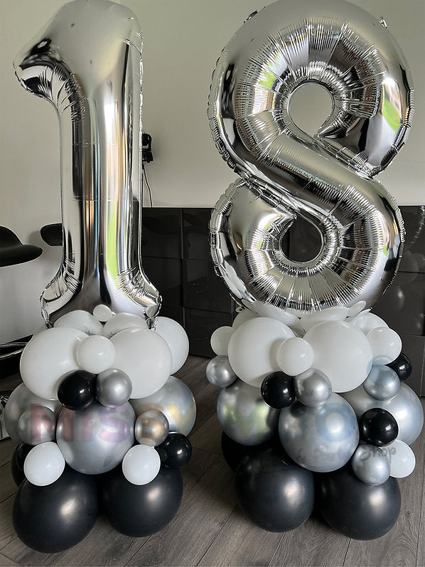 Single Big Numbers Display Triple Stack (All Ages)