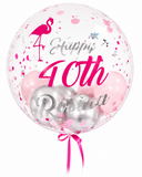 Flamingo Bubble Balloon