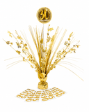 Gold/Silver Any Age Table Centrepiece