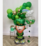 St Patrick's Day Green and Gold Balloon Garland