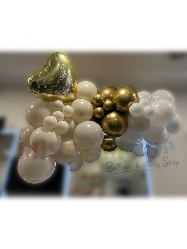 Inflated Balloon Garlands 1m or 2m