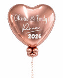Personalised 36" Prom Heart Balloon