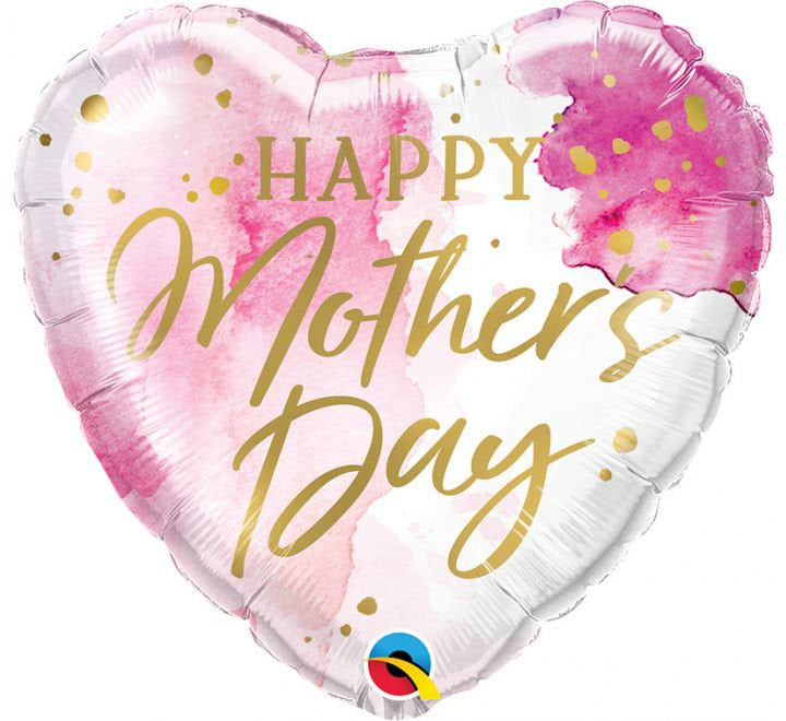 Mother's Day Heart Foil in Confetti Bubble (8 designs)