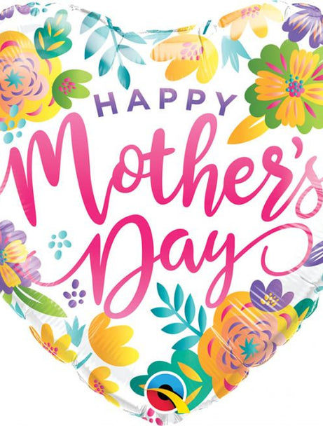 Mother's Day Heart Foil in Confetti Bubble (8 designs)