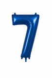 Helium Big Number Balloons in Navy 0-9