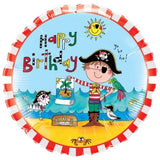 18 Inch (43 cm) Anagram Happy Birthday Rescue Vehicles folie ballon