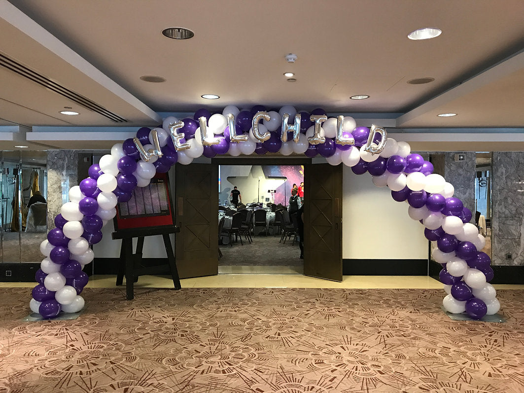 Swirl Balloon Arch