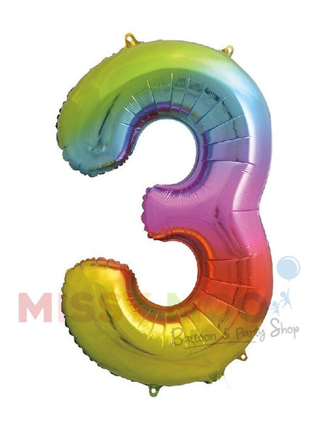 Rainbow Magic with Scatter Balloons Display