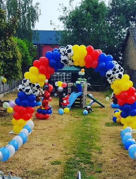 Swirl Balloon Arch