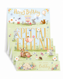 Special Friend Birthday Woodland 3D Pop Up Card