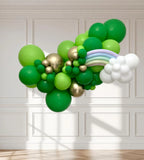 St Patrick's Day Green and Gold Balloon Garland